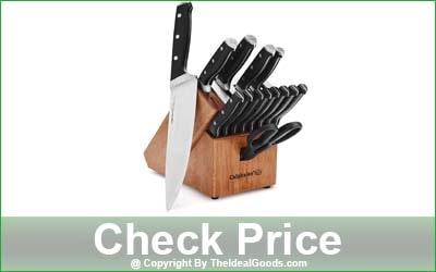 Calphalon Classic 15-Piece Self-Sharpening Kitchen Knife Block Set