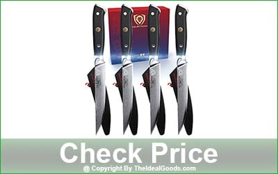 DALSTRONG Shogun Series 4-Piece Damascus Steak Knife Set