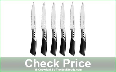 TRENDS Premium 6-Piece Serrated Steak Knife Set