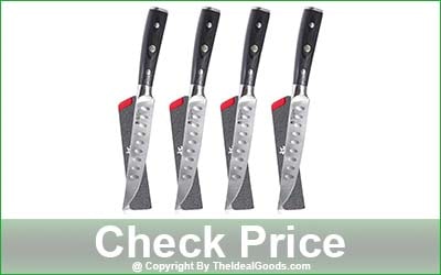 KYOKU Samurai Series 4-Piece Japanese Steak Knife Set