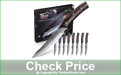 SYOKAMI 8-Piece Non-serrated Steak Knife Set