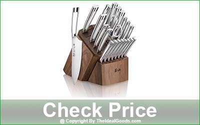Cangshan N1 Series 23-Piece Kitchen Knife Set with Walnut Block