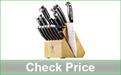 HENCKELS 15-Pc Kitchen Knife Set with Block