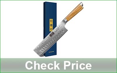 HOSHANHO 6.5-Inch Japanese Nakiri Knife