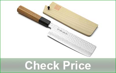 Yoshihiro 6.5-Inch Japanese Nakiri Knife