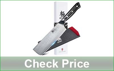 KYOKU 7-Inch Damascus Nakiri Knife