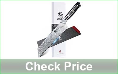 KYOKU 8.5-Inch Japanese Damascus Kiritsuke Chef Knife