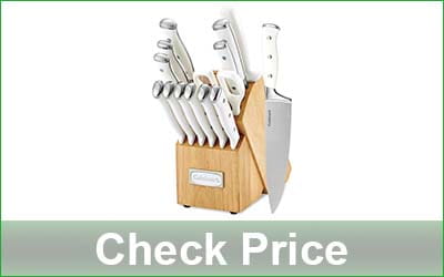 CUISINART 15-Piece Kitchen Knife Set with Block - C77WTR-15P