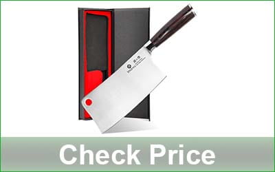IMARKU 7-Inch Japanese Meat Cleaver Knife