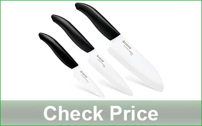KYOCERA FK-3PC BK 3-Piece Ceramic Knife Set