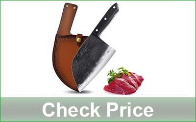 DREAM REACH 6.9-Inch Serbian Cleaver Knife