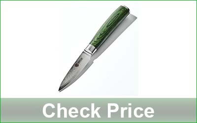 HexClad 3.5-Inch Damascus Pairing Knife