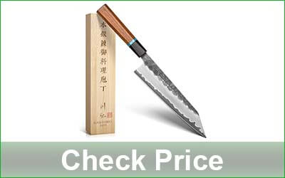 KAWAHIRO 8.3-Inch Japanese Kiritsuke Chef Knife
