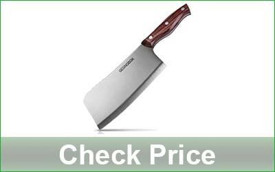 QEGNOBOK 7-Inch Meat Cleaver Knife