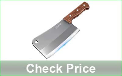 UIBKOR 7-Inch Meat Cleaver Knife