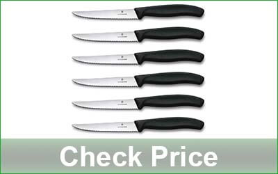 VICTORINOX SWISS Classic 6-Piece Serrated Steak Knife Set