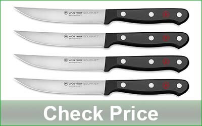 WÜSTHOF Gourmet 4-Piece Non Serrated Steak Knife Set